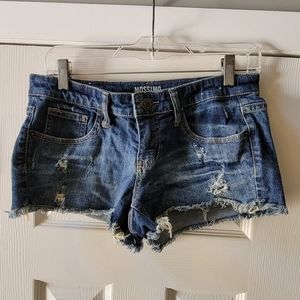 Distressed Short Jean Shorts
